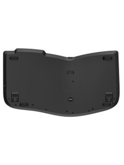 Teclado kensington pro fit ergo kb675 eq tkl ergonomico inalambrico color negro