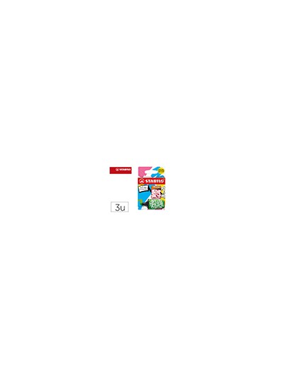 Rotulador stabilo boss mini fluorescente by snooze one estuche de 3 unidades colores surtidos