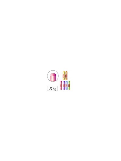 Pegamento en barra instant colores pastel 20 gr