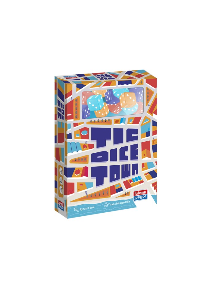 Juego de mesa falomir tic dice town Juego de mesa falomir tic dice town
