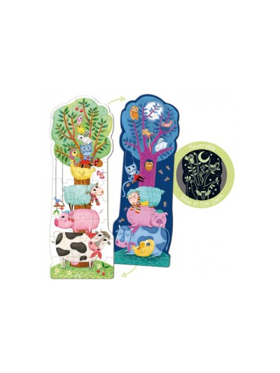 Puzle goula xxl 27 piezas dia y noche reversible