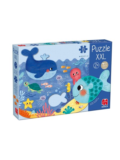 Puzle goula xxl 18 piezas oceano