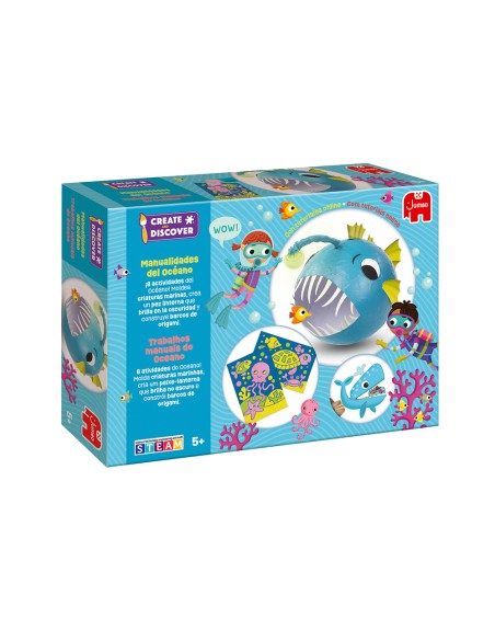 Juego jumbo educativo create & discover oceano