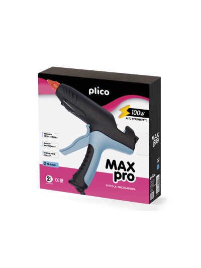 Pistola termofusible plico max pro 100w