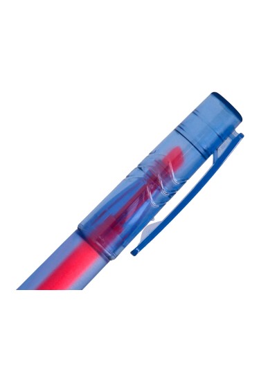 Rotulador q-connect fluorescente punta biselada fabricado pet reciclado caja de 4 unidades colores surtidos
