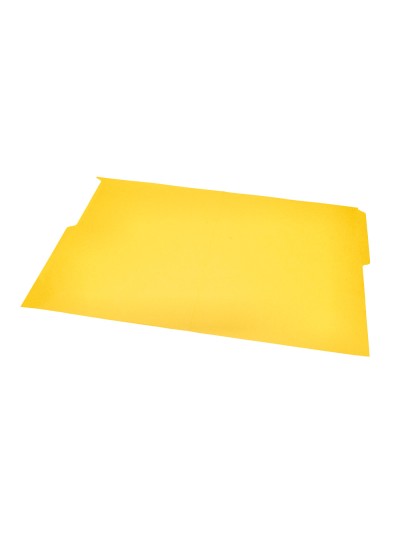Subcarpeta cartulina liderpapel folio pestaña superior 240g/m2 amarillo