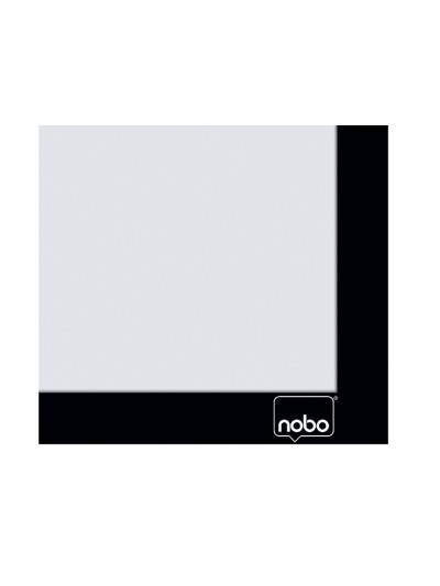 Marco porta anuncios nobo din a4 marco magnetico autoadhesivo color negro pack de 2 unidades