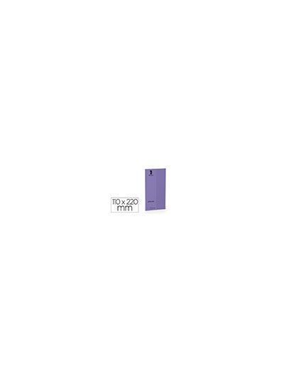 Sobre rossler coloretti dl americano color lila 110x220 mm pack de 5 unidades