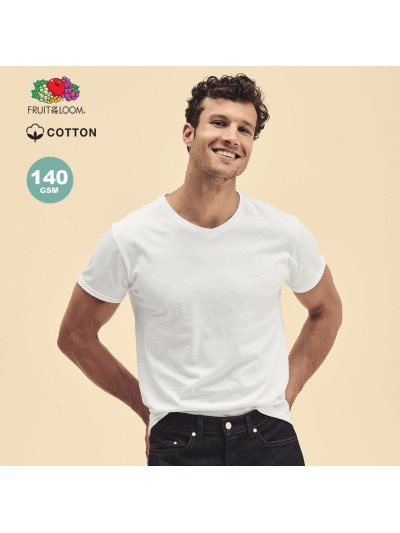 Camiseta Adulto Blanca Iconic V-Neck