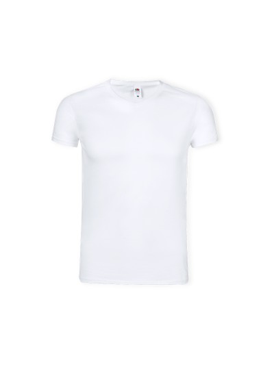 Camiseta Adulto Blanca Iconic V-Neck