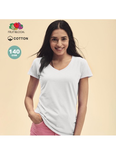Camiseta Mujer Blanca Iconic V-Neck