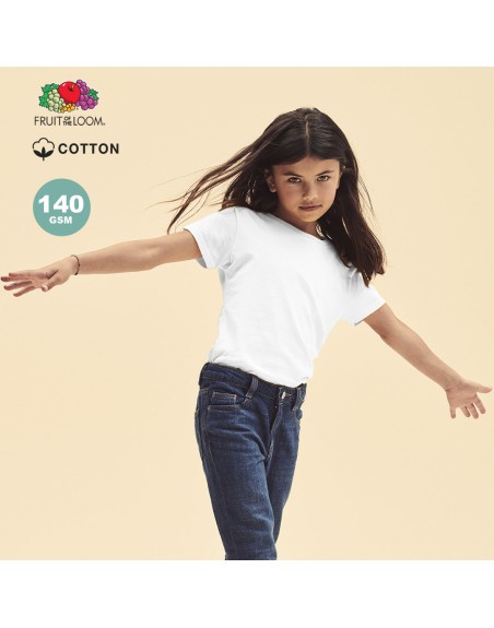 Camiseta Niña Blanca Iconic