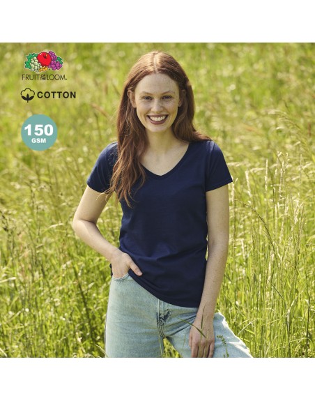Camiseta Mujer Color Iconic V-Neck