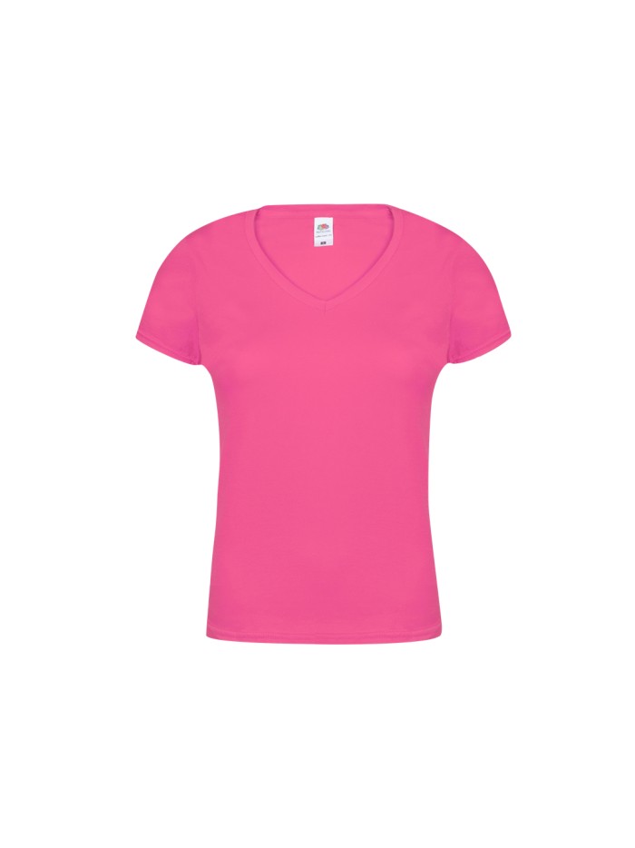 Camiseta Mujer Color Iconic V-Neck Camiseta Mujer Color Iconic V-Neck