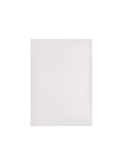 Cartulina liderpapel a4 180g/m2 blanco paquete de 25+5 hojas en carpeta dossier transparente con cierre velcro