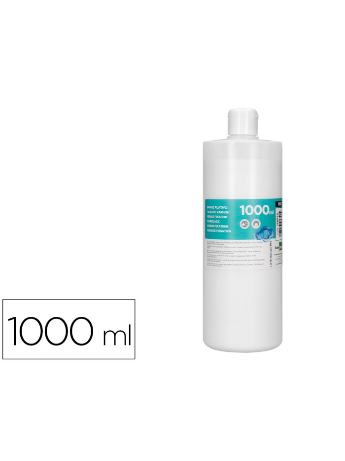 Barniz fijativo liderpapel acabado brillante bote de 1000 ml Barniz fijativo liderpapel acabado brillante bote de 1000 ml