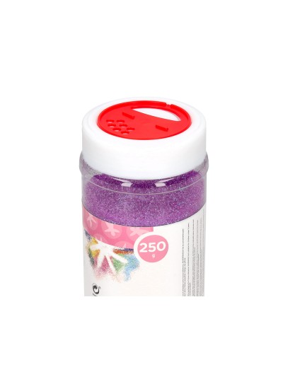 Purpurina liderpapel fantasia color metalico violeta pastel bote de 250 gr