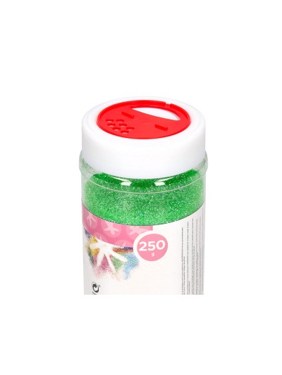 Purpurina liderpapel fantasia color metalico verde pastel bote de 250 gr