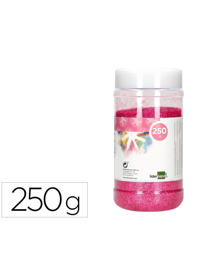Purpurina liderpapel fantasia color metalico rosa pastel bote de 250 gr Purpurina liderpapel fantasia color metalico rosa pastel bote de 250 gr