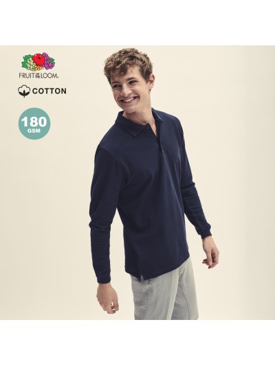 Polo Adulto Premium Long Sleeve