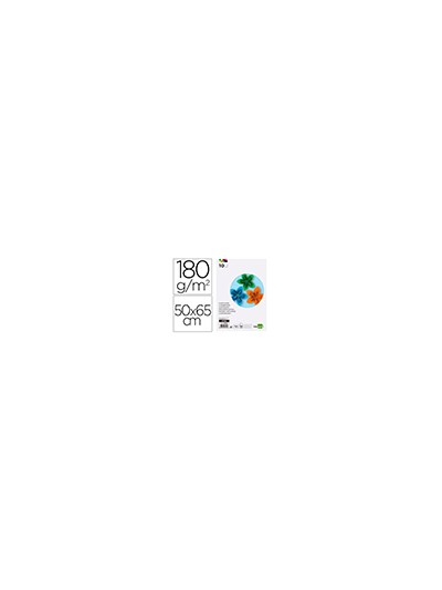 Cartulina liderpapel 50x65 cm 180g/m2 10 colores surtidos paquete de 10 hojas