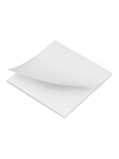 Bloc de notas adhesivas quita y pon q-connect 76x76 mm removible plastico translucido blanco 50 hojas