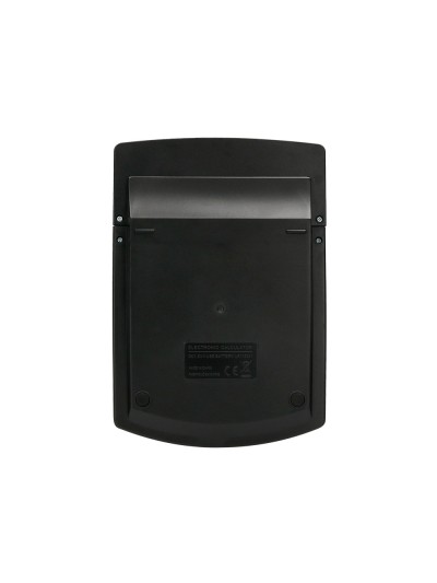 Calculadora liderpapel sobremesa xf40 12 digitos dos lineas solar y pilas negro 175x120x30 mm 40% reciclada