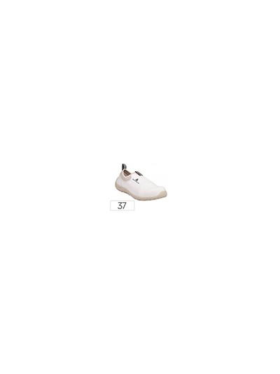 Zapatos de seguridad deltaplus microfibra pu suela pu mono-densidad color blanco talla 37