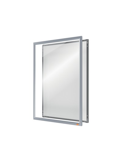 Marco porta anuncios nobo impression pro din a3 marco de clip aluminio 320x17x445 mm