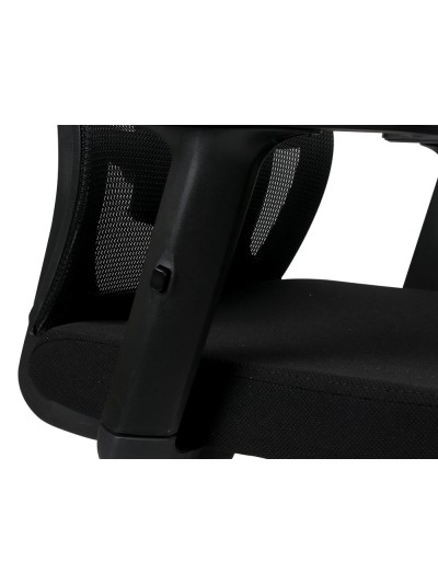 Silla giratoria q-connect ergonomica respaldo alto y reposacabeza ajustable en altura 1180+100x630x625 mm