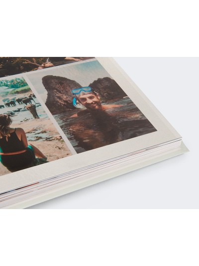 Album de fotos liderpapel anillas con 20 hojas autoadhesivas
