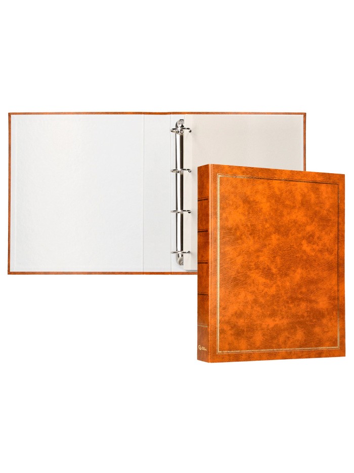 Album de fotos liderpapel anillas serie classic con 20 hojas autoadhesivas color marron Album de fotos liderpapel anillas serie classic con 20 hojas autoadhesivas color marron