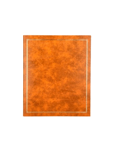 Album de fotos liderpapel anillas serie classic con 20 hojas autoadhesivas color marron
