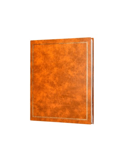 Album de fotos liderpapel anillas serie classic con 20 hojas autoadhesivas color marron