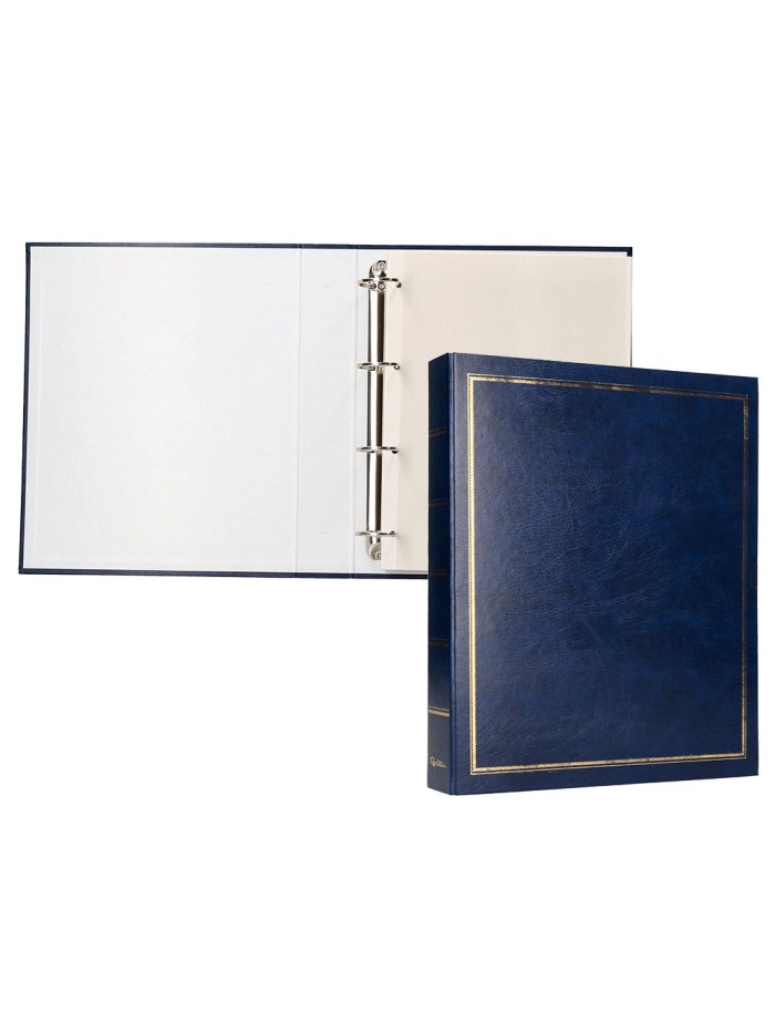 Album de fotos liderpapel anillas serie classic con 20 hojas autoadhesivas color azul Album de fotos liderpapel anillas serie classic con 20 hojas autoadhesivas color azul