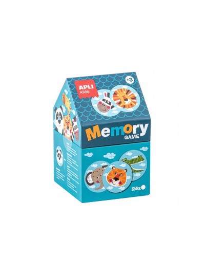 Juego apli didactico memory casita safari
