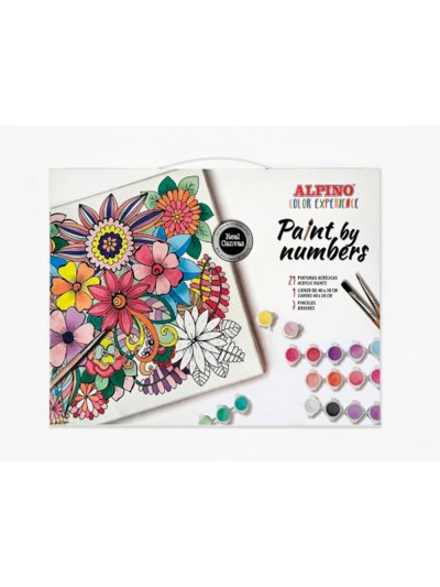 Set de pintura alpino color experience pinta por numeros
