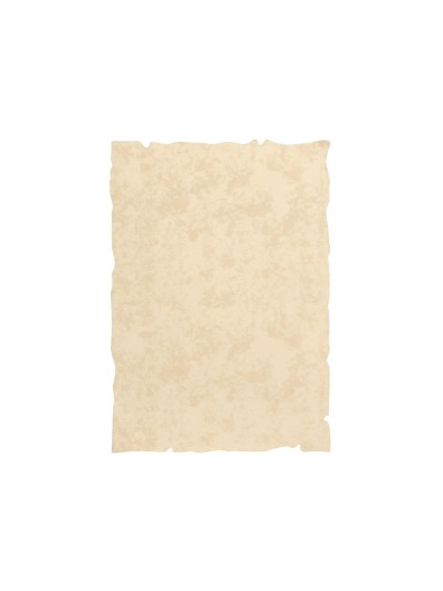 Papel pergamino liderpapel din a4 con bordes 180 gr color crema paquete de 50 hojas