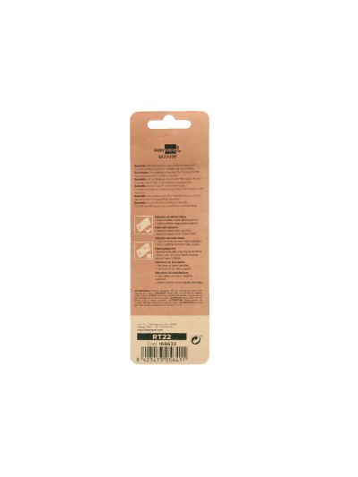Rotulador liderpapel ecouse detector de billetes falsos cuerpo plastico 100% reciclado en blister