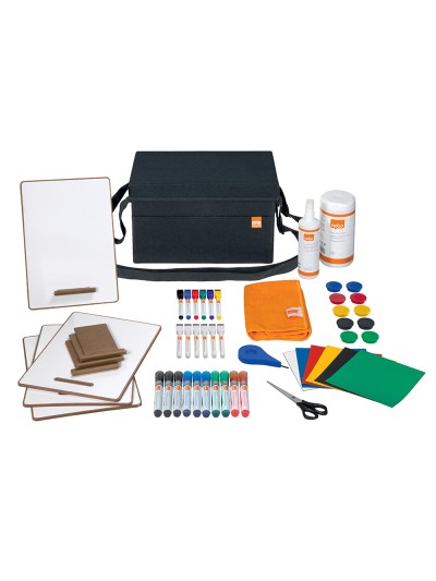 Bolsa kit de accesorios nobo para pizarra blanca 230x200x355 mm