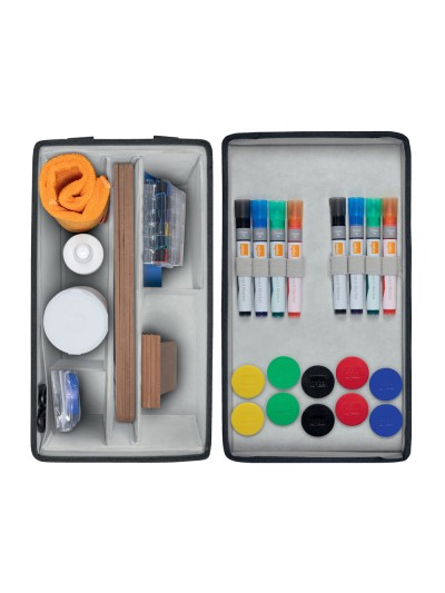 Bolsa kit de accesorios nobo para pizarra blanca 230x200x355 mm