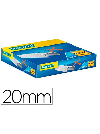 Grapas rapid duax strong caja de 1000 unidades