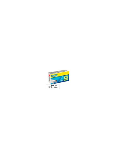 Grapas rapid 10/4 mm galvanizada caja de 1000 unidades
