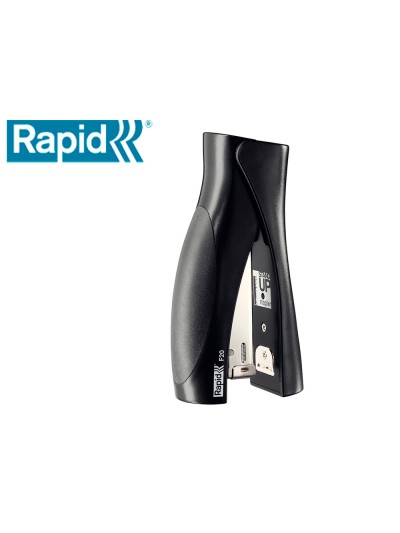 Grapadora rapid vertical ultimate f20 plastico capacidad de grapado 20 hojas usa grapas 24/6 y 26/6 color