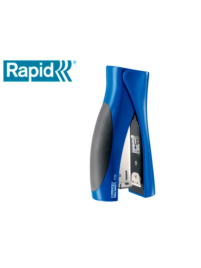 Grapadora rapid vertical ultimate f20 plastico capacidad de grapado 20 hojas usa grapas 24/6 y 26/6 color Grapadora rapid vertical ultimate f20 plastico capacidad de grapado 20 hojas usa grapas 24/6 y 26/6 color
