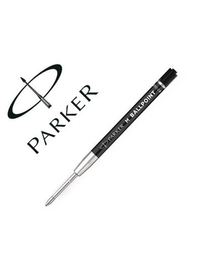Recambio boligrafo parker originals economico negro punta media