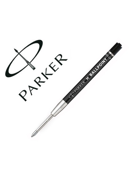 Recambio boligrafo parker originals economico negro punta media
