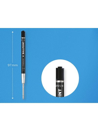 Recambio boligrafo parker originals economico negro punta media
