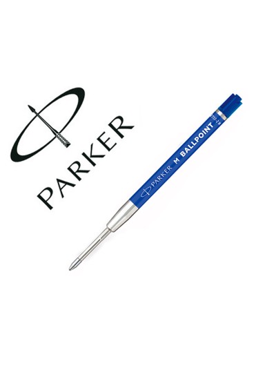 Recambio boligrafo parker originals economico azul punta media