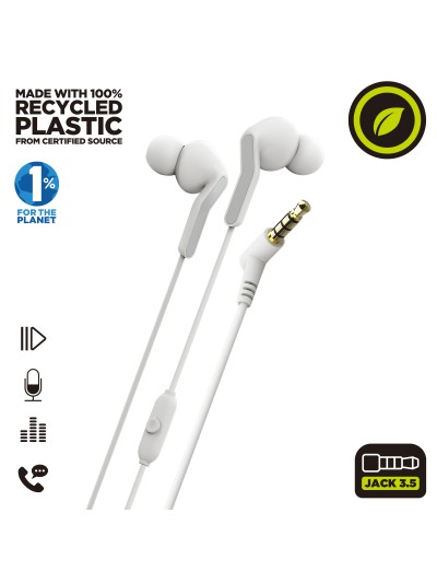 Auriculares muvit e57 blanco
